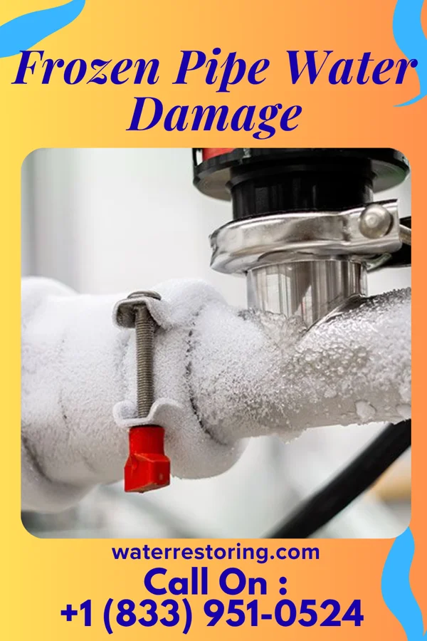 Frozen Pipe Water Damage in Espy, PA